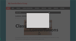 Desktop Screenshot of myfavoritekindofcrazy.com